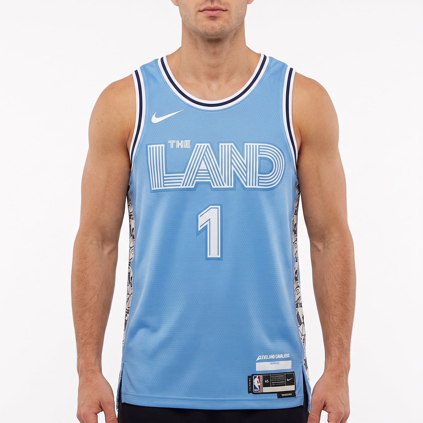Regata Cleveland Cavaliers Masculina - Azul Claro