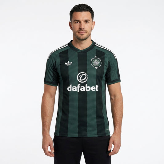 Celtic Away 26/27 Jogador Adidas - Preto e Verde
