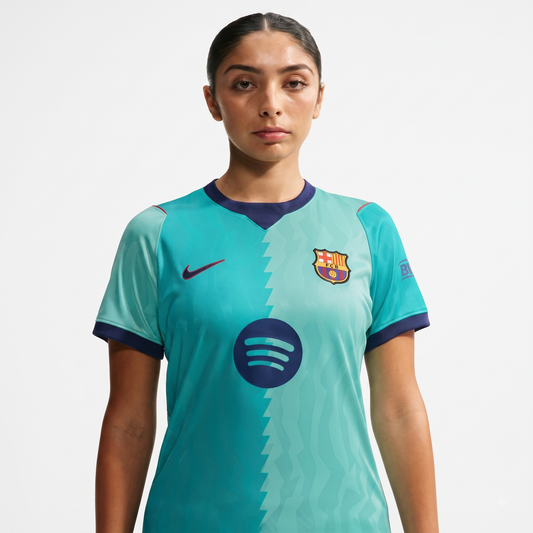 Barcelona Third 26/27 Feminina Nike - Verde