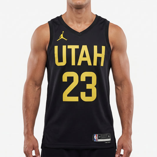 Regata Utah Jazz Masculina - Preta