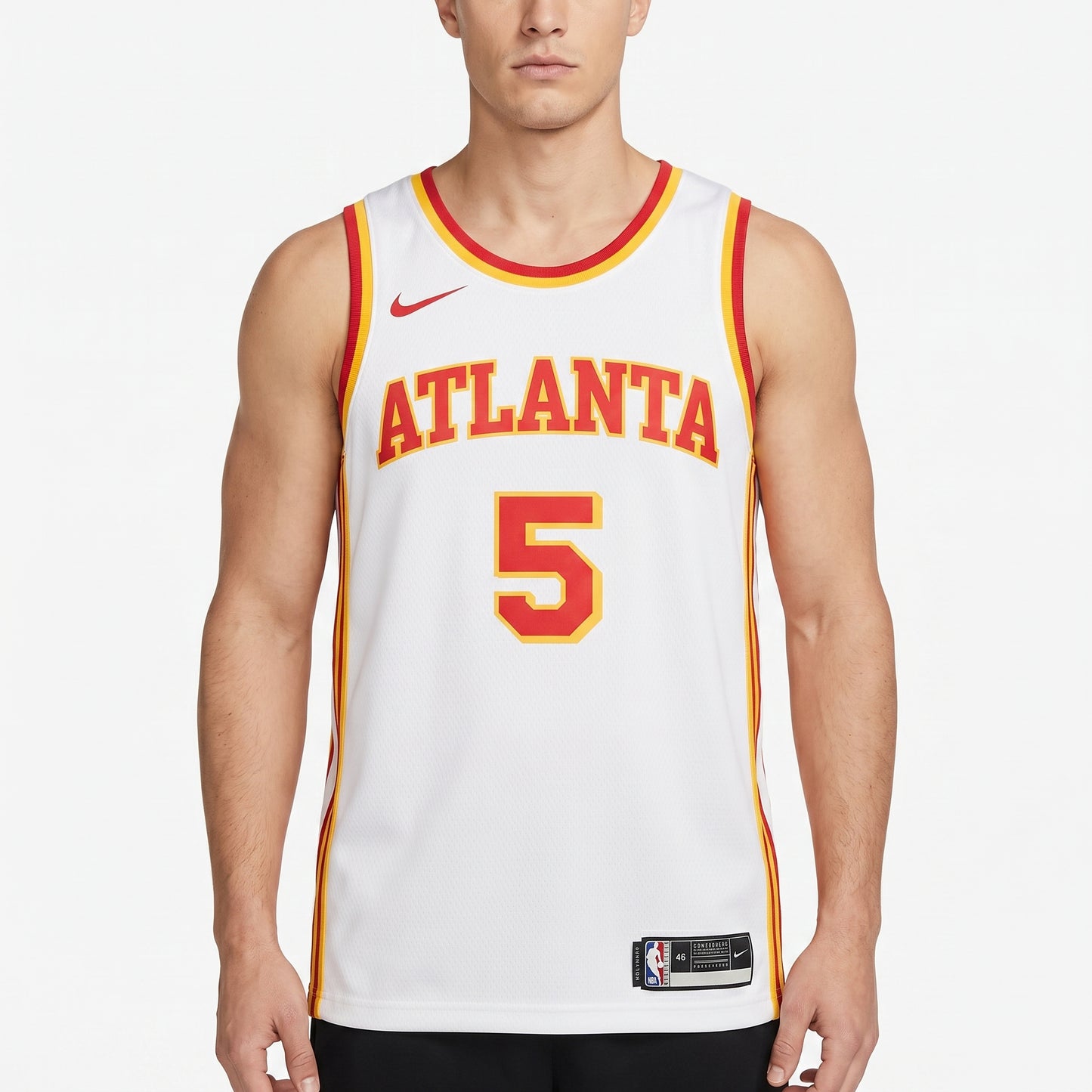 Regata Atlanta Hawks Masculina - Branca
