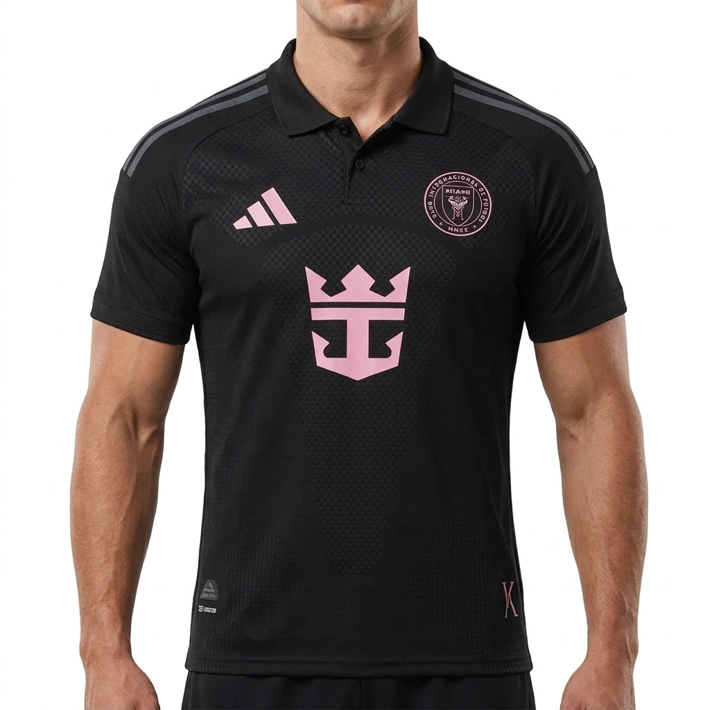 Inter Miami Away 26/27 Jogador Adidas - Preto