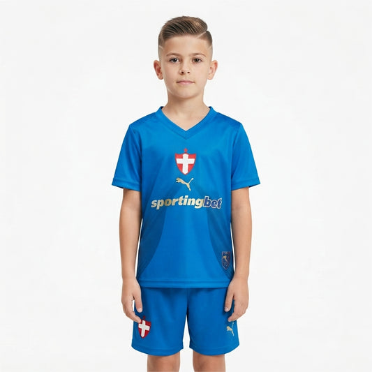 Kit Infantil Palmeiras Third 26/27 - Azul