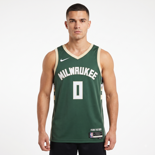 Regata Milwaukee Bucks Masculina - Verde