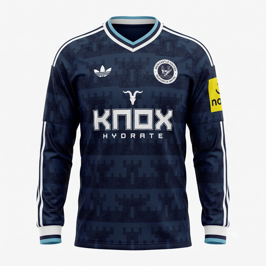 Newcastle Away 26/27 Manga Longa Torcedor Adidas - Azul Escuro