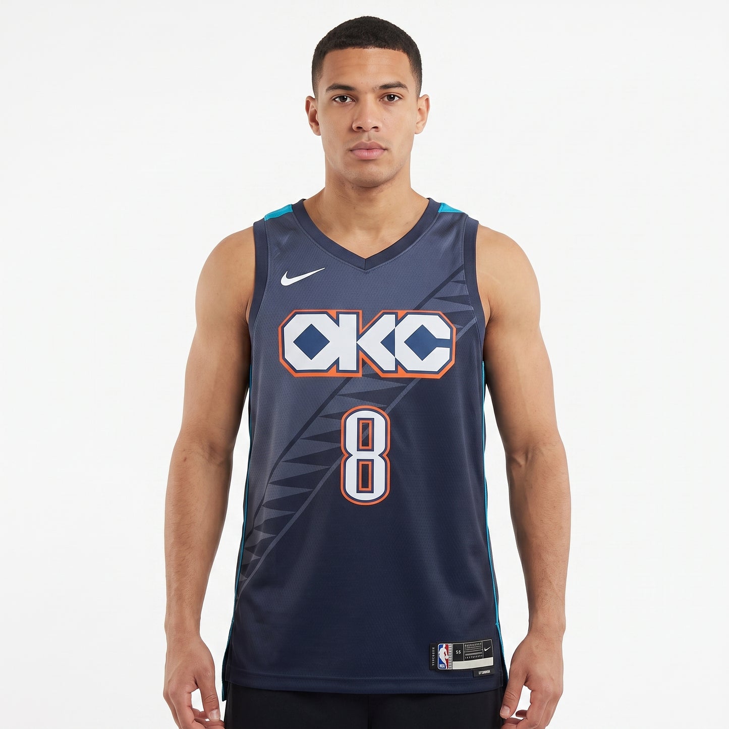 Regata Oklahoma City Thunder Masculina - Cinza