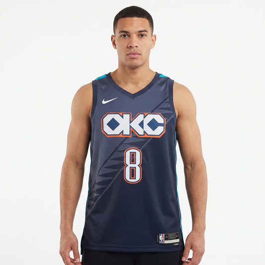 Regata Oklahoma City Thunder Masculina - Cinza