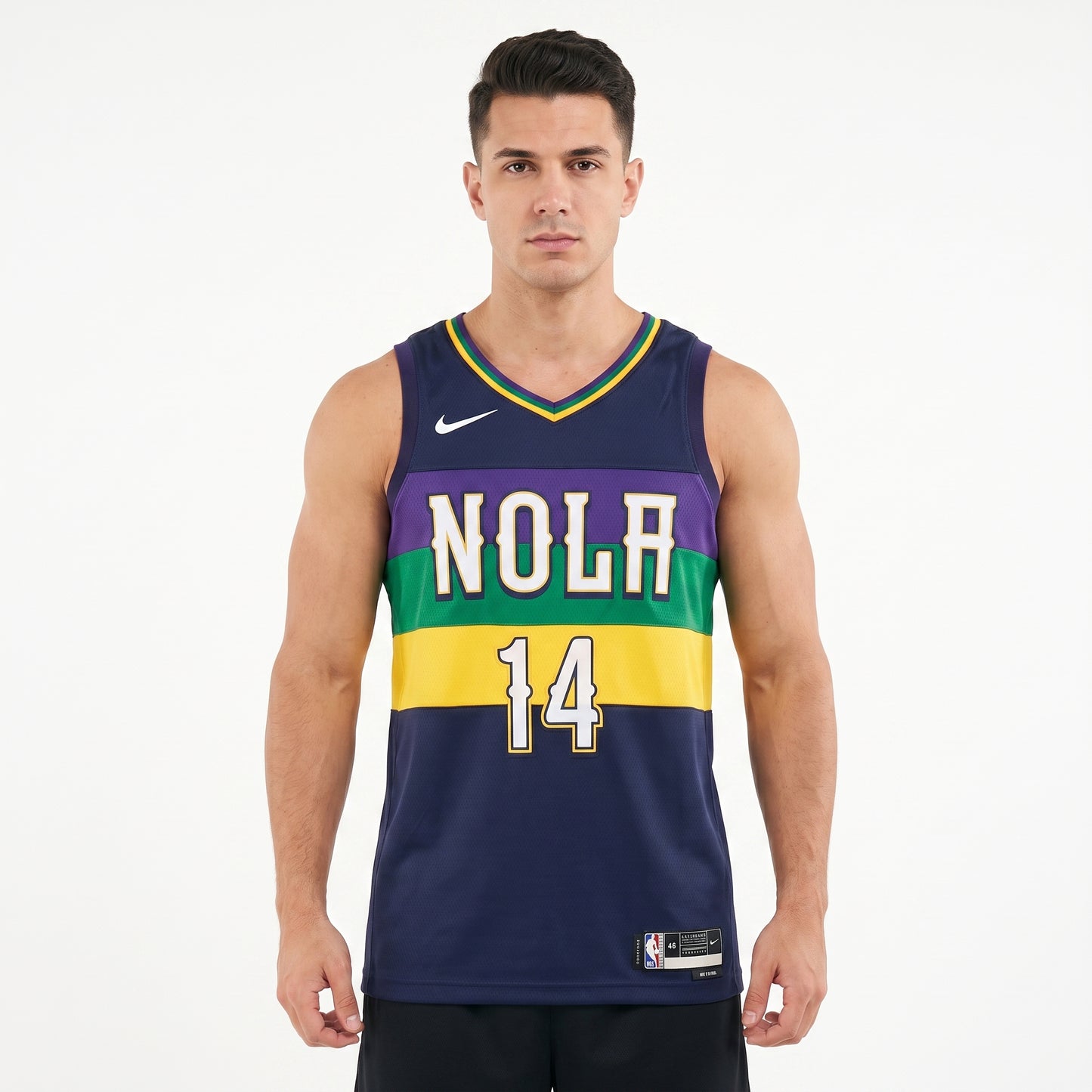 Regata New Orleans Pelicans Masculina - Colorida
