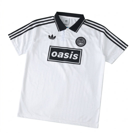 Camisa Banda Oasis x Adidas 2025 - Branca