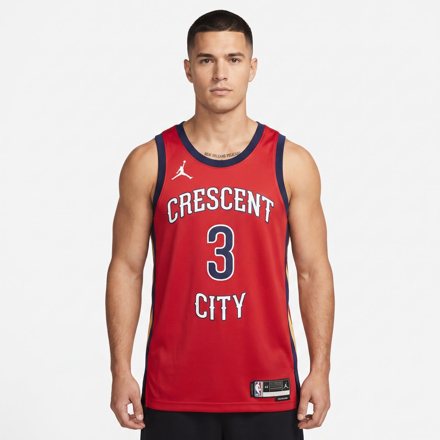 Regata New Orleans Pelicans Masculina - Vermelho