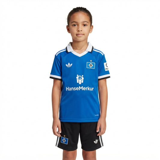 Kit Infantil Hamburgo Away 26/27 - Azul