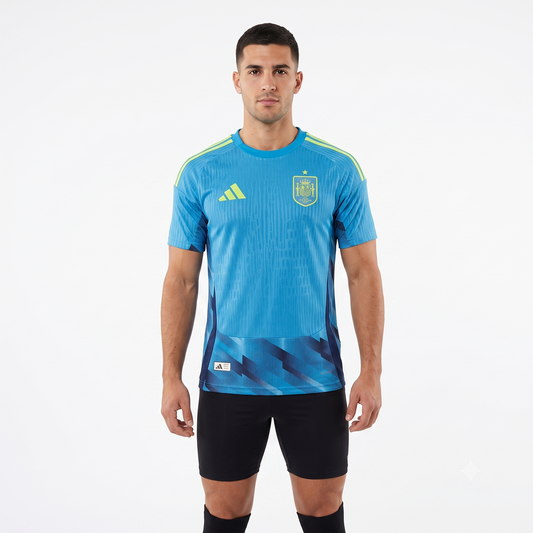 Espanha Goleiro 26/27 Masculino Adidas Jogador - Azul Escuro