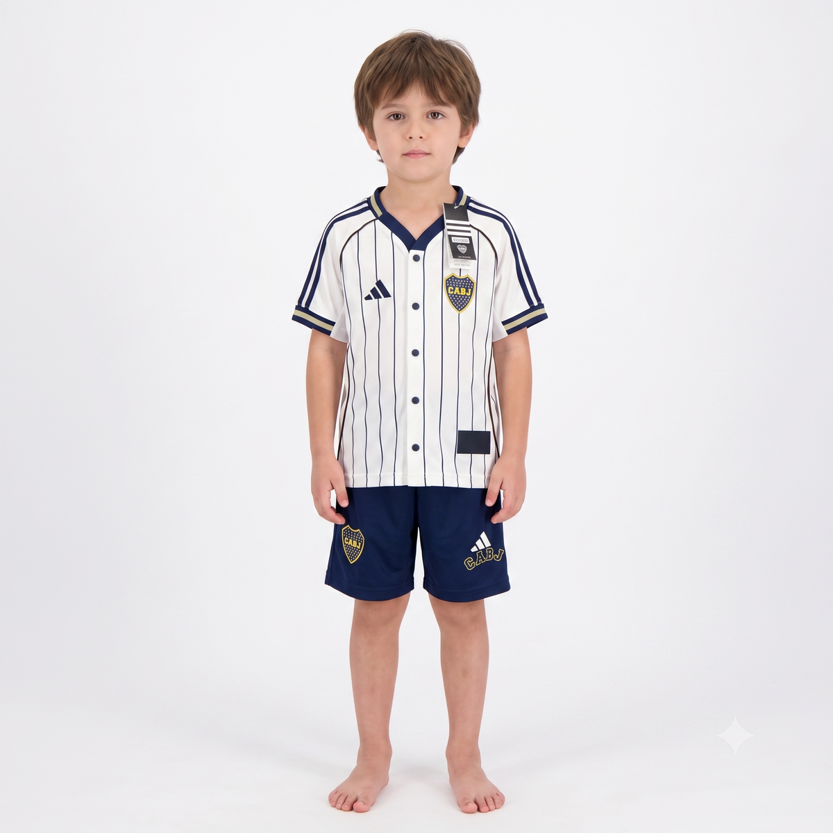Kit Infantil Boca JRS Edição Especial 25/26 - Branca