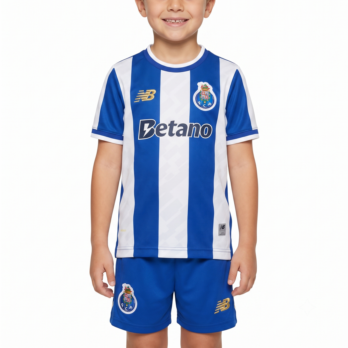 Kit Infantil Porto Home 25/26  - Azul e Branco
