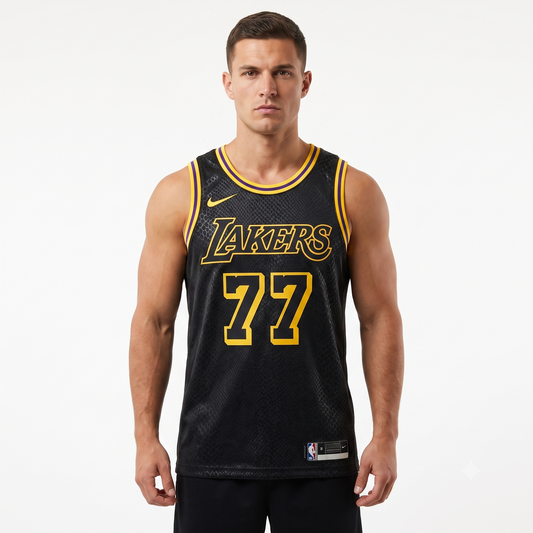 Regata LA Lakers Masculina - Preta e Dourada