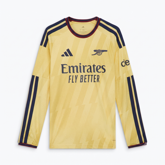 Arsenal Third 26/27 Manga Longa Adidas - Amarela