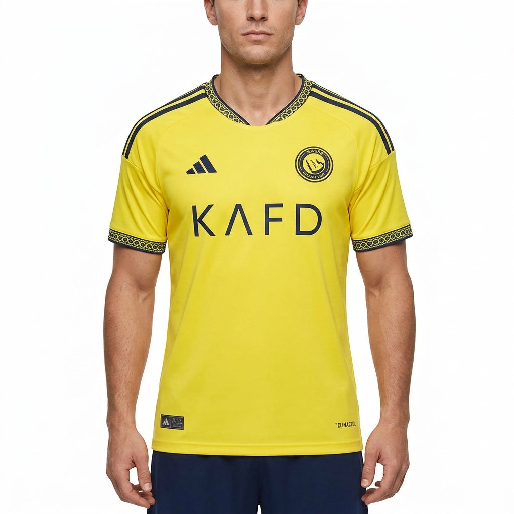 Al Nassr Home 26/27 Jogador Adidas - Amarelo