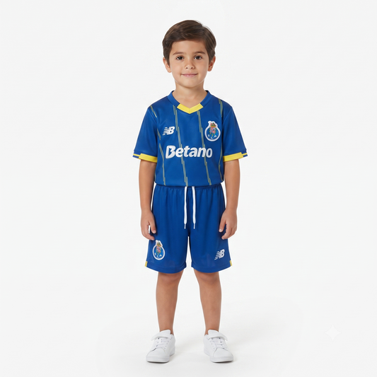 Kit Infantil Porto Fourth 25/26 - Azul