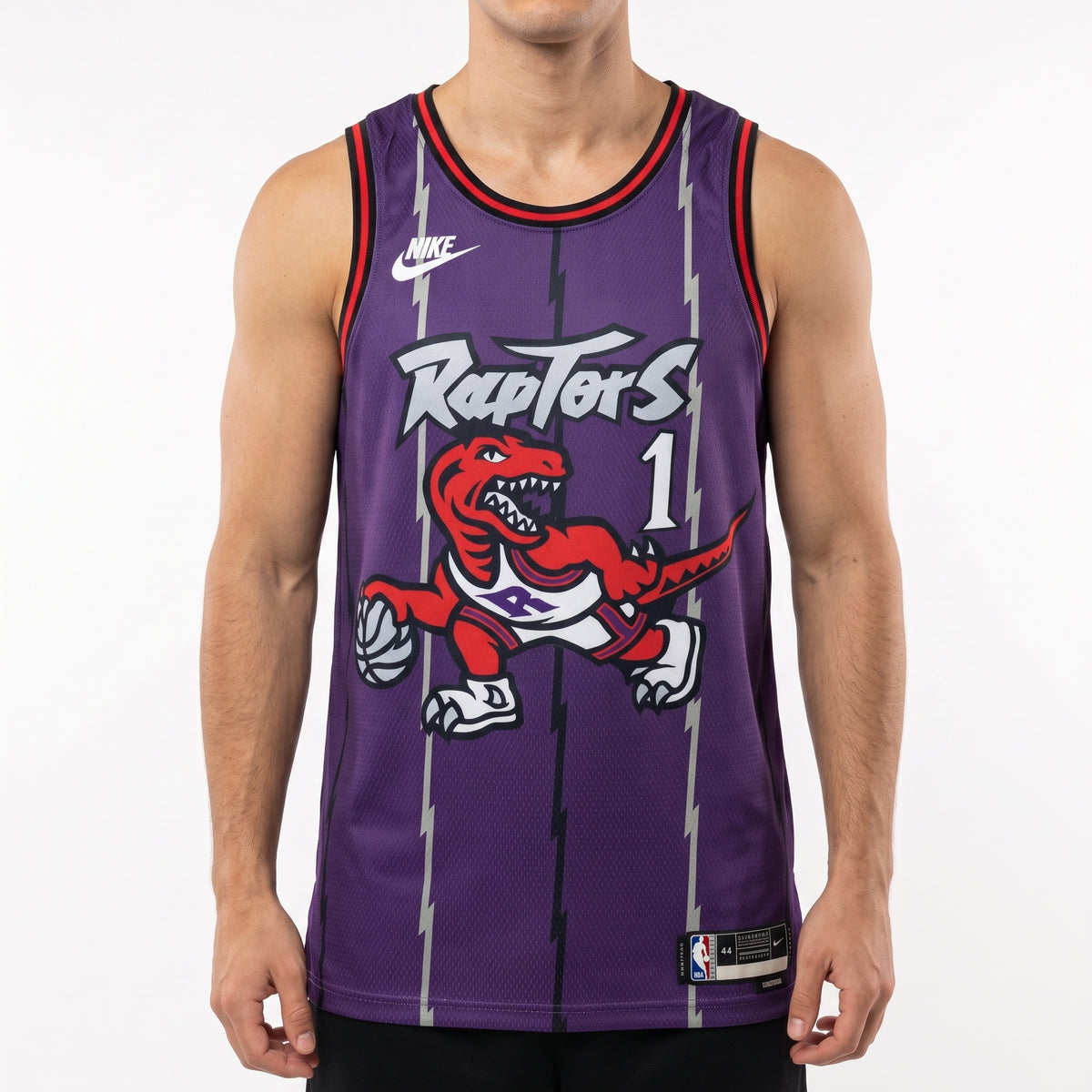 Regata Toronto Raptors Masculina - Roxo