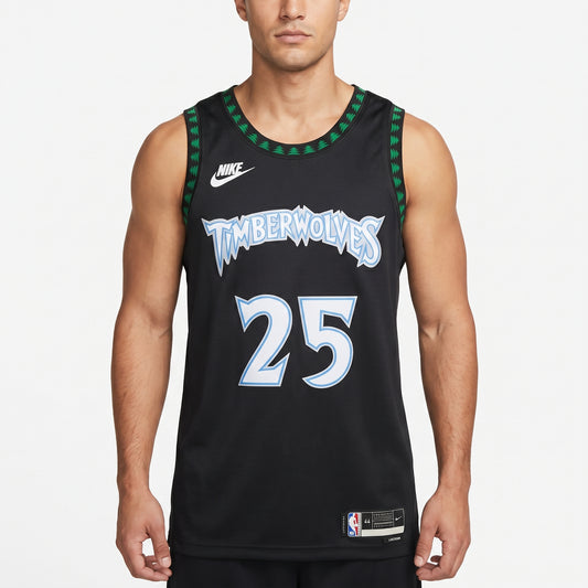 Regata Minnesota Timberwolves Masculina - Preto