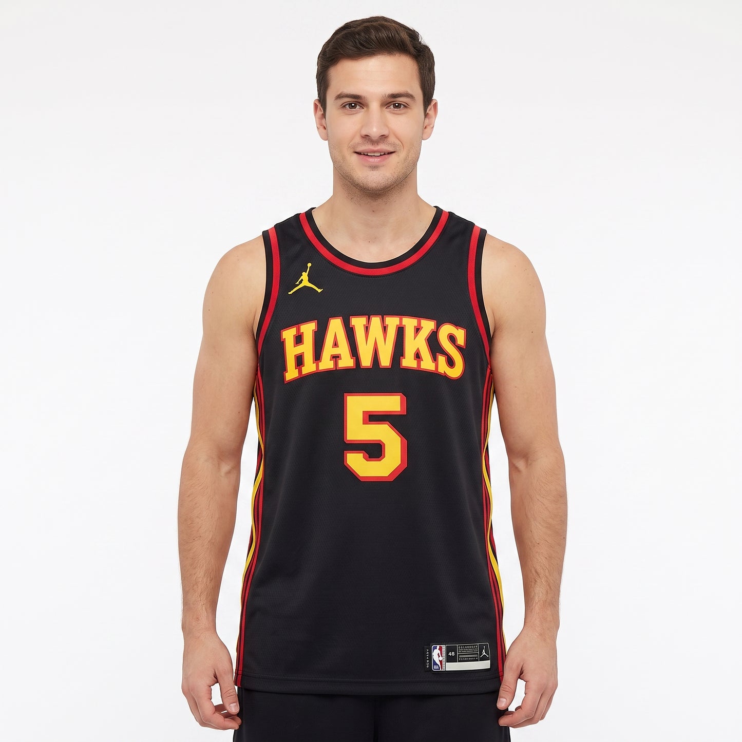 Regata Atlanta Hawks Masculina - Preta
