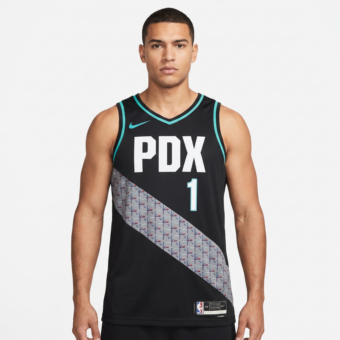 Regata Portland Trail Blazers Masculina - Azul Escuro