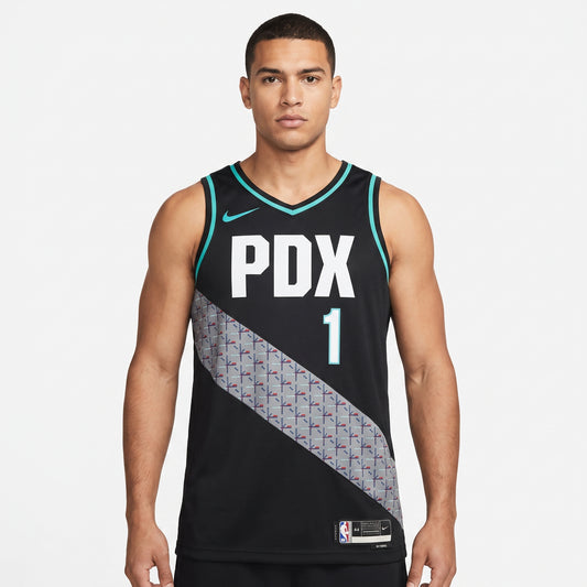 Regata Portland Trail Blazers Masculina - Azul Escuro