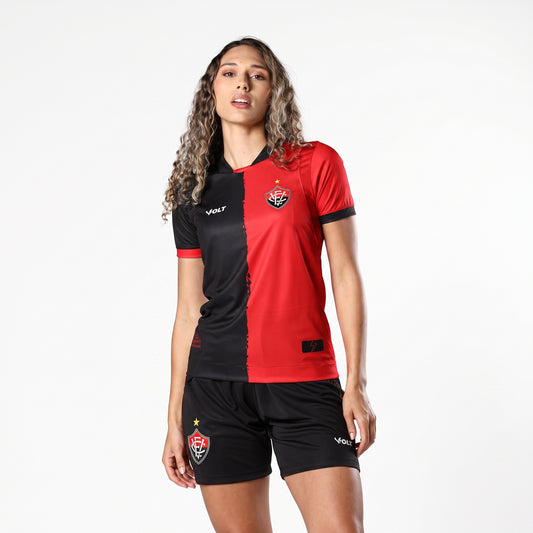 Vitória Edição Especial 25/26 Feminino - Vermelha e Preta