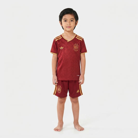 Kit Infantil Espanha Edição Especial 26/27 Adidas Unissex - Vermelho