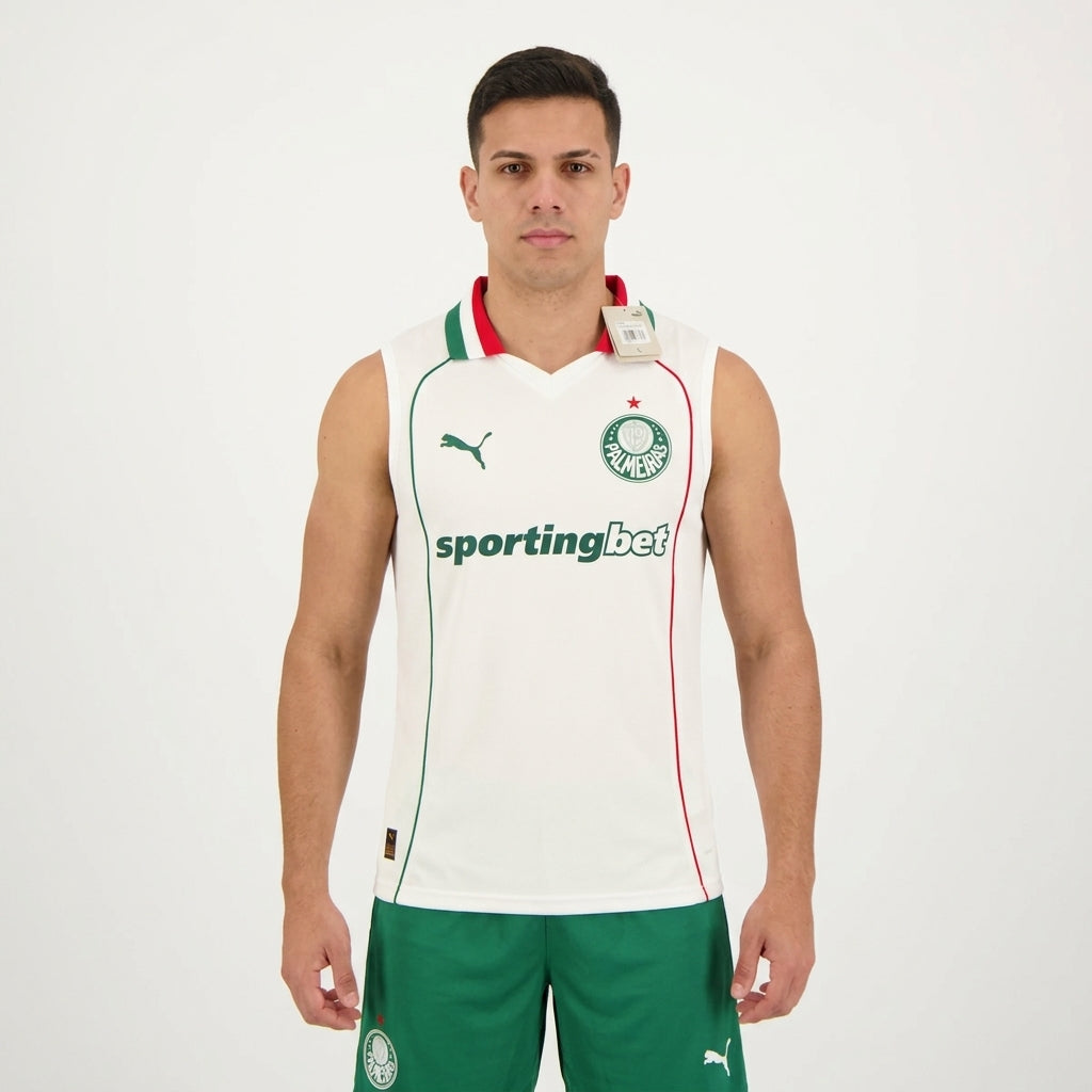 Kit Regata Palmeiras Away 26/27 Puma Torcedor Masculino - Branca