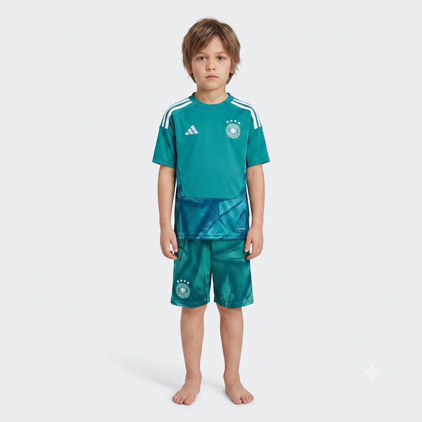 Kit Infantil Alemanha Goleiro 26/27 - Verde