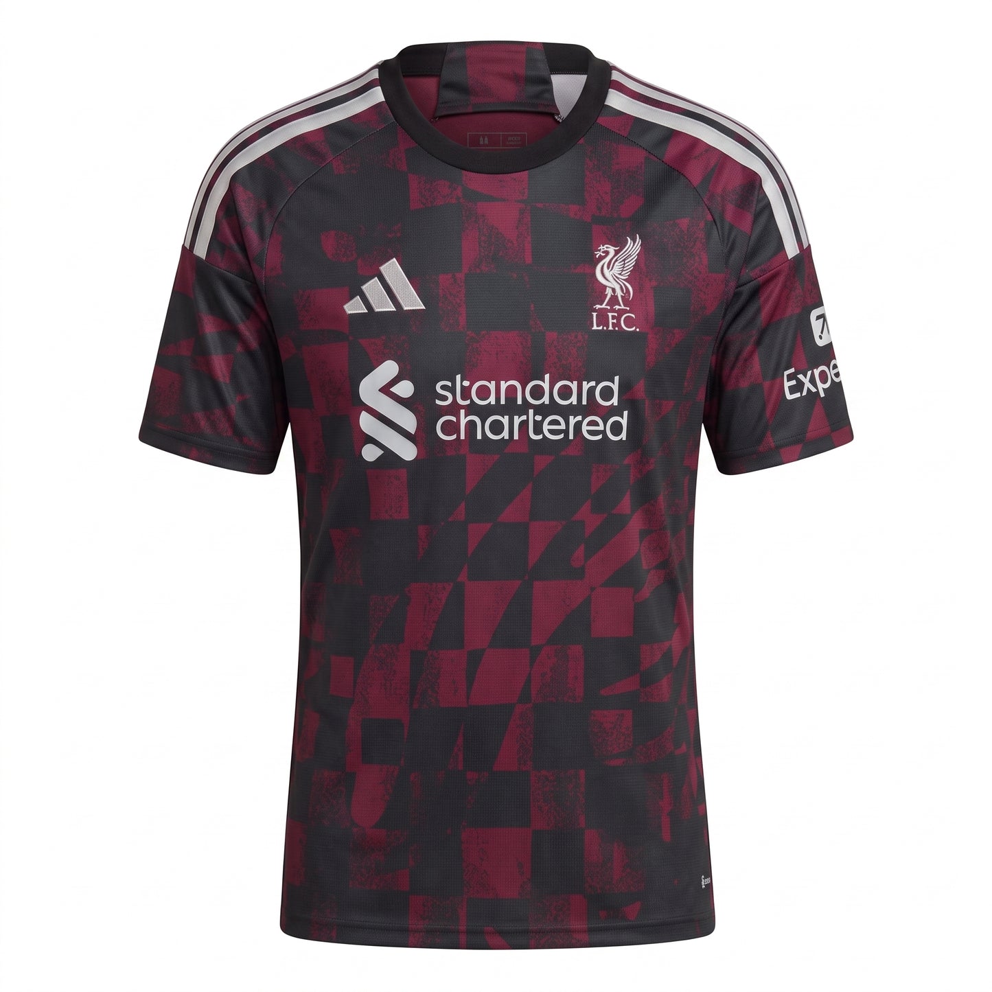Liverpool Third 26/27 Torcedor Adidas - Preto e Vermelho