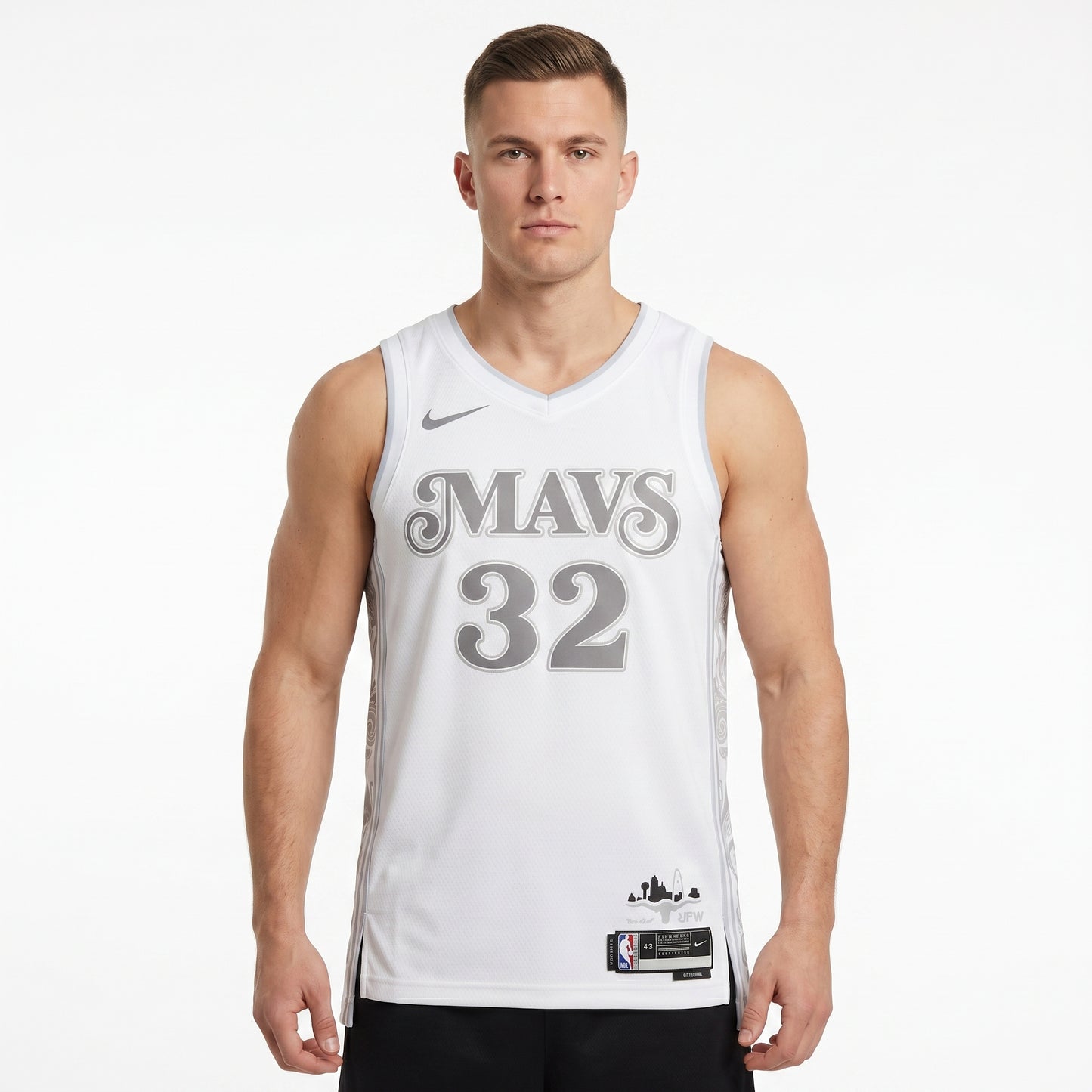 Regata Dallas Mavericks Masculina - Branca