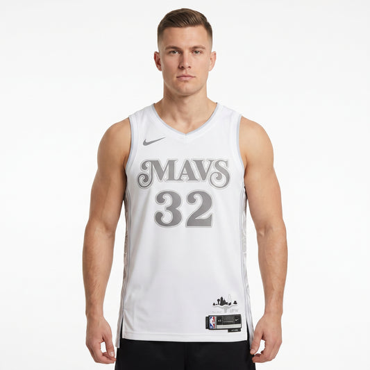 Regata Dallas Mavericks Masculina - Branca