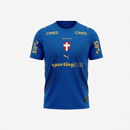 Palmeiras Third 26/27 Torcedor Com Patrocínios Puma - Azul
