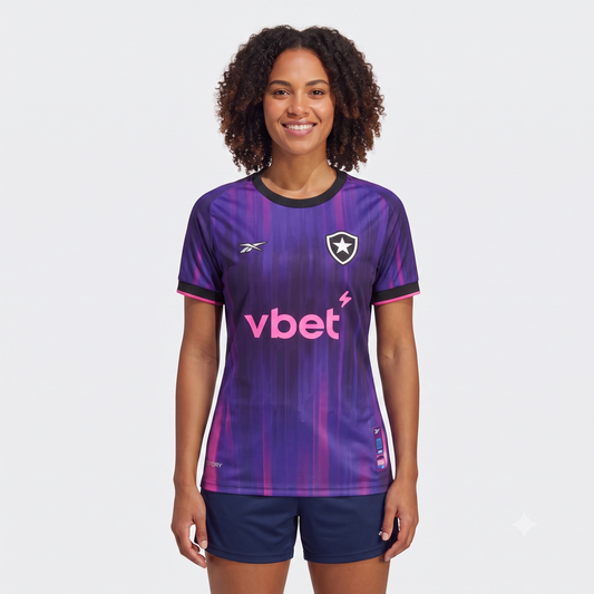 Botafogo Five 25/26 Reebok Feminina - Roxa