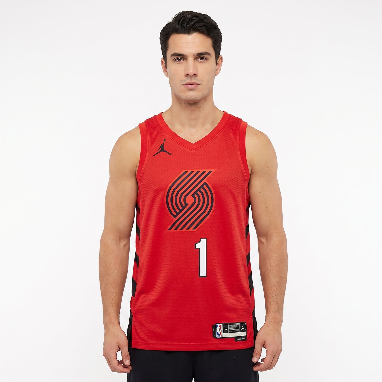 Regata Portland Trail Blazers Masculina - Vermelho