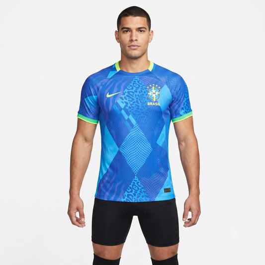 Brasil Away 25/26 Jogador Nike - Azul