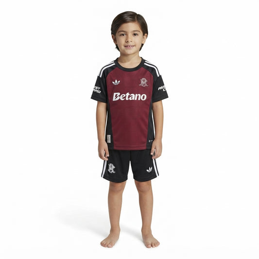 Kit Infantil River Plate Goleiro 26/27  - Vinho