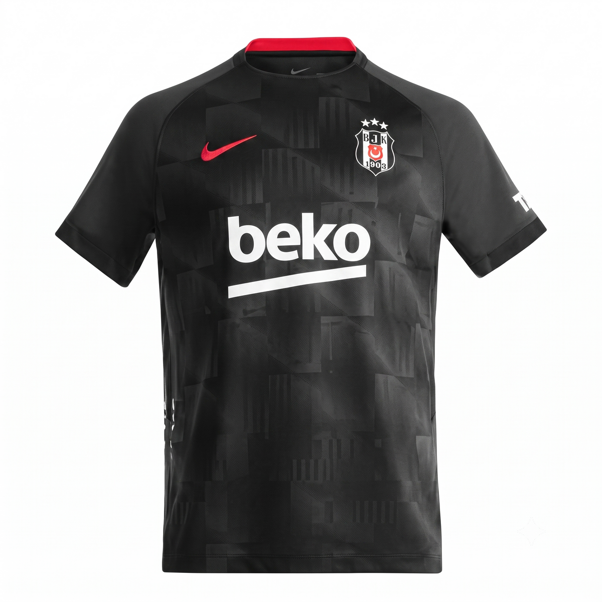 Beşiktaş Third 26/27 Torcedor Nike Masculina - Preto