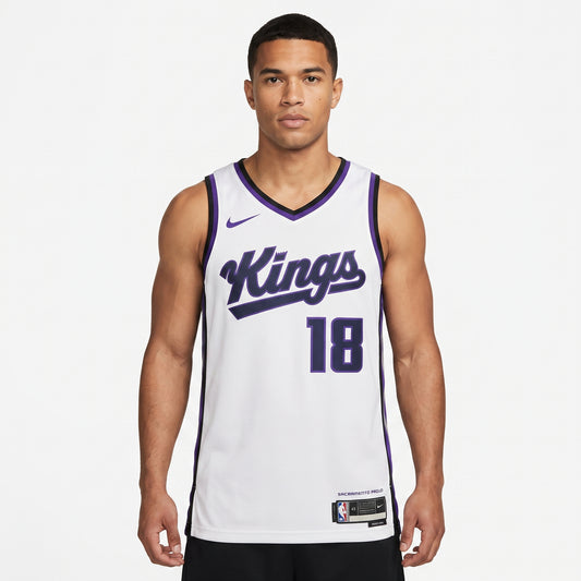 Regata Sacramento Kings Masculina - Branca