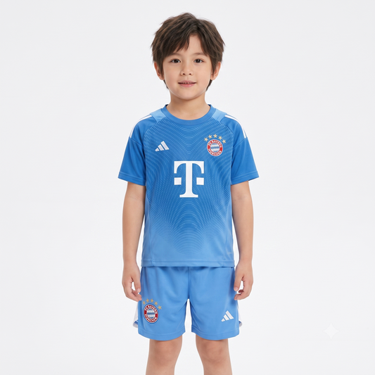 Kit Infantil Bayern de Munique Goleiro 25/26 - Azul