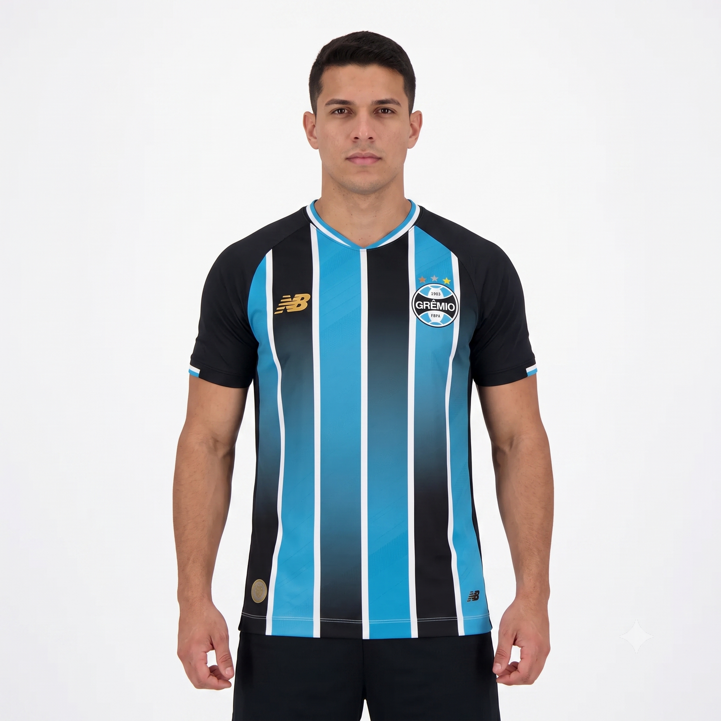 Grêmio Home 26/27 NB Jogador Masculino - Tricolor