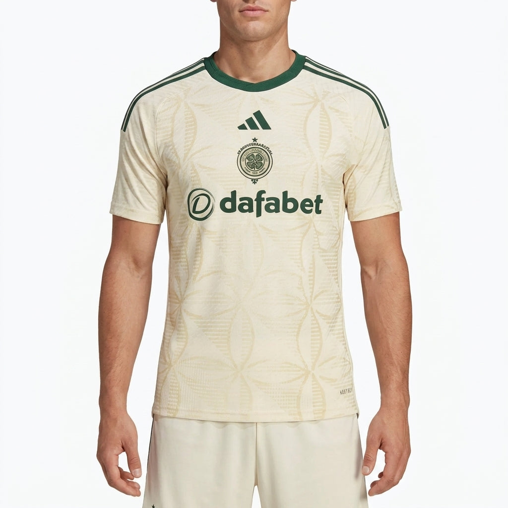 Celtic Third 26/27 Jogador Adidas - Bege