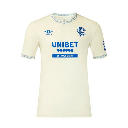 Rangers Away 26/27 Torcedor Umbro Masculina - Bege
