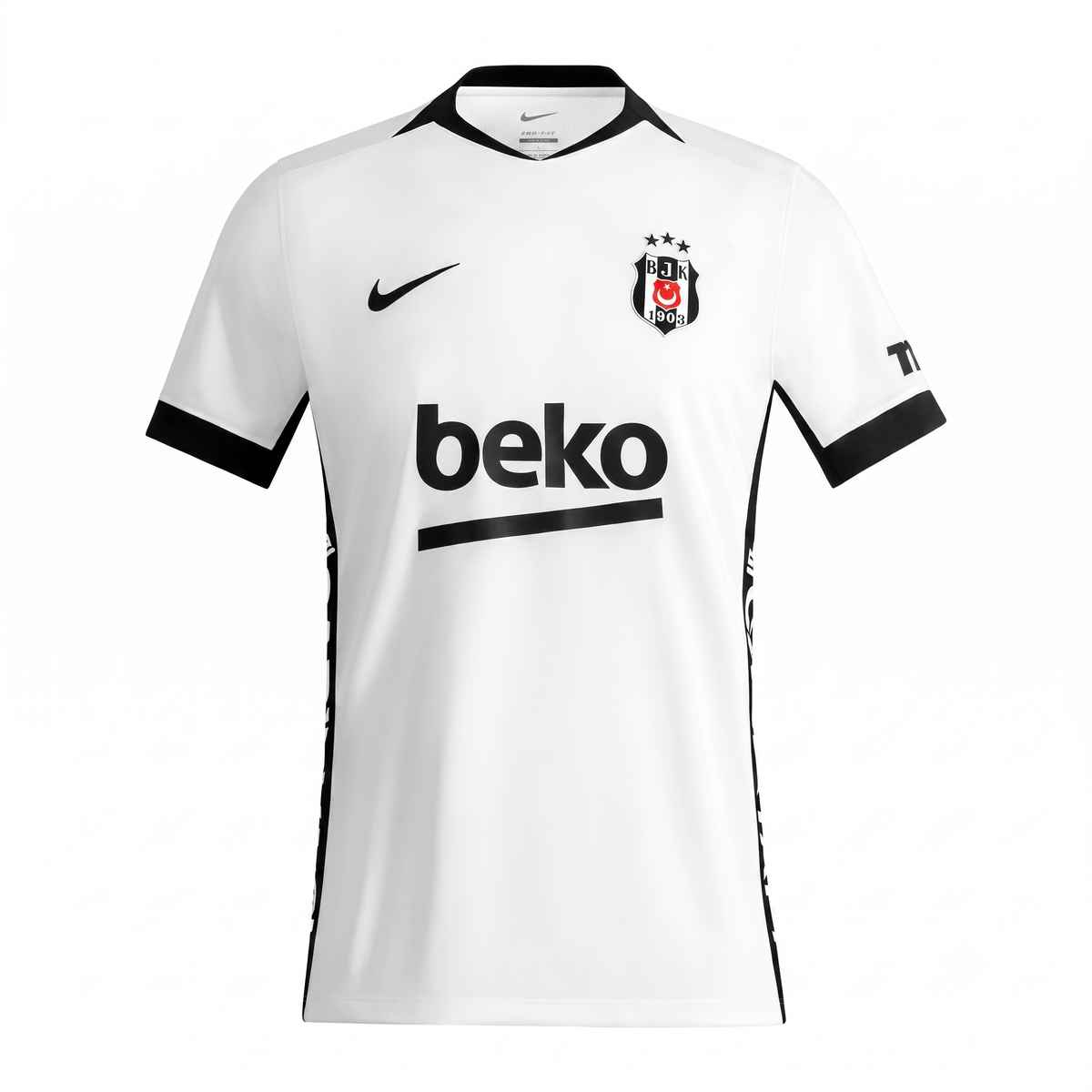 Beşiktaş Home 26/27 Torcedor Nike Masculina - Branca