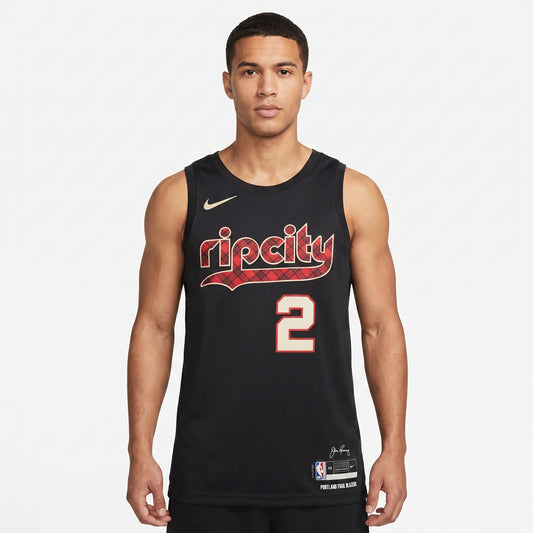Regata Portland Trail Blazers Masculina - Preto