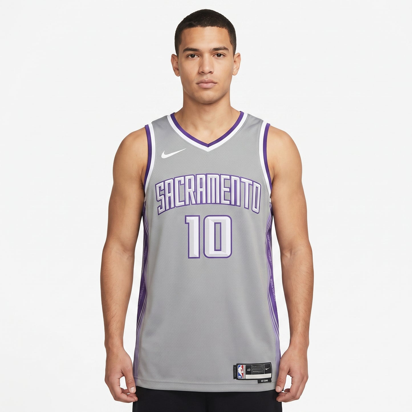 Regata Sacramento Kings Masculina - Cinza