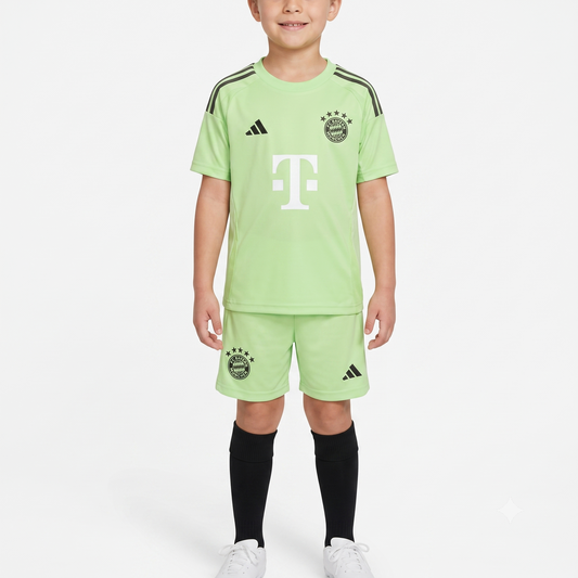 Kit Infantil Bayern de Munique Goleiro 25/26 - Verde