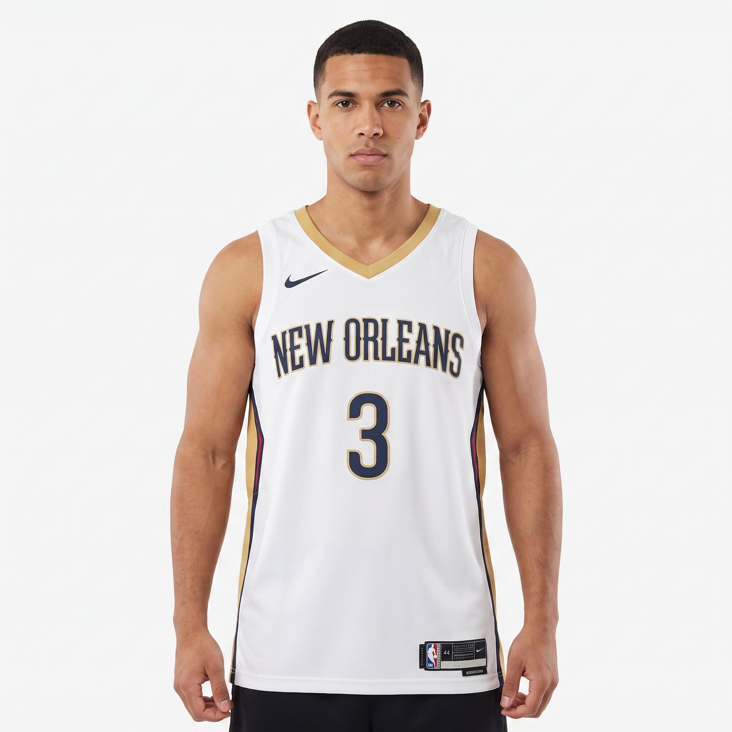 Regata New Orleans Pelicans Masculina - Branca